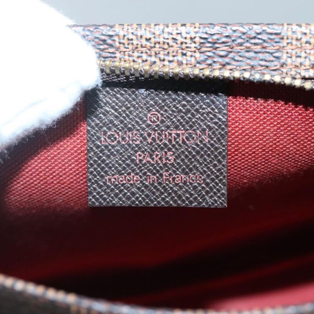 Louis Vuitton Trousse Makeup Brown Canvas Clutch Bag (Pre-Owned) - Picture 14 of 16
